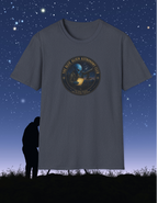 Alien Astronomy Club T-Shirt – 'The Blue Alien Astronomy Club' Graphic Tee