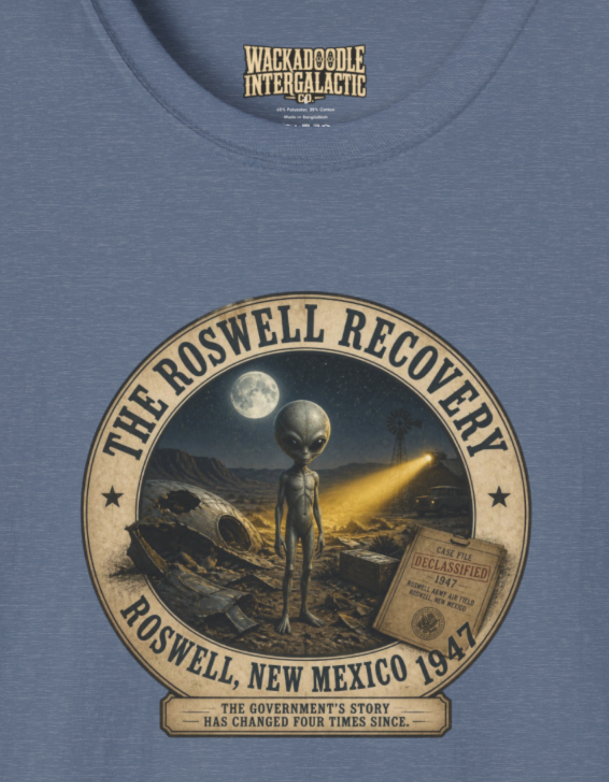 Roswell Recovery T‑Shirt — Roswell, New Mexico Alien Souvenir Tee