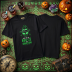 Alien Witch T-Shirt — "Boo-ze Abductions" Neon Graphic Tee