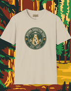 Autumn Abduction Tour T-Shirt — Vintage UFO & Forest Fall Graphic Tee