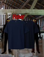 Alien Skull "Friday the XIII" Graphic T-Shirt
