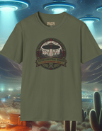 T-Shirt — 'Extraterrestrial Invasion Containment Unit' Vintage UFO Graphic