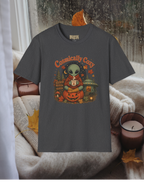 Cosmically Cozy Alien T-Shirt — Cute Halloween Fall Graphic Tee