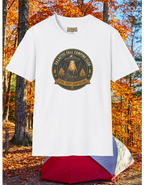 Fall Camping Club T-Shirt — Galactic Fall Camping Club "Stay Cozy & Stargazing" Graphic Tee