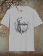 T-Shirt — Mystical UFO & Moonlight Reaper Graphic Tee