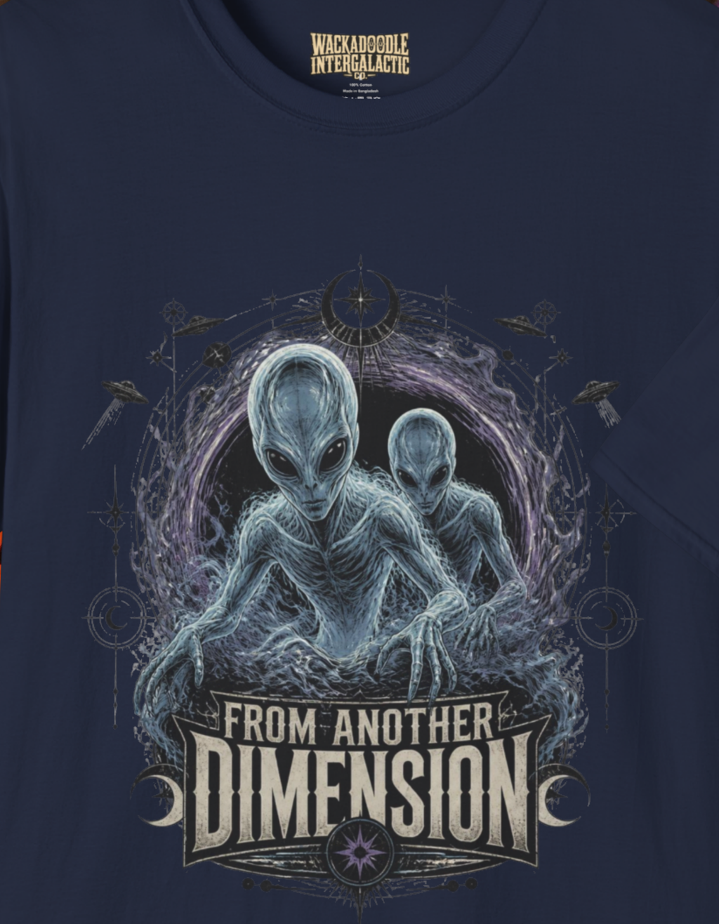 Alien Souls T-Shirt — “From Another Dimension” Sci‑Fi Graphic Tee