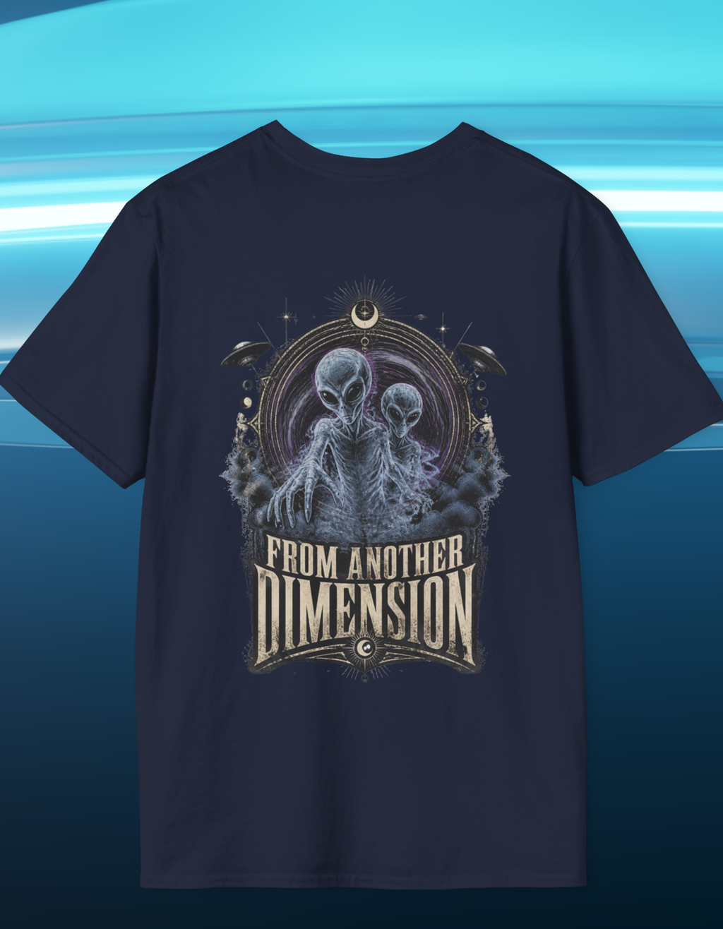 Alien Souls T-Shirt — “From Another Dimension” Sci‑Fi Graphic Tee