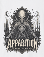 Apparition Alien Tee — Occult Moon Graphic T-Shirt
