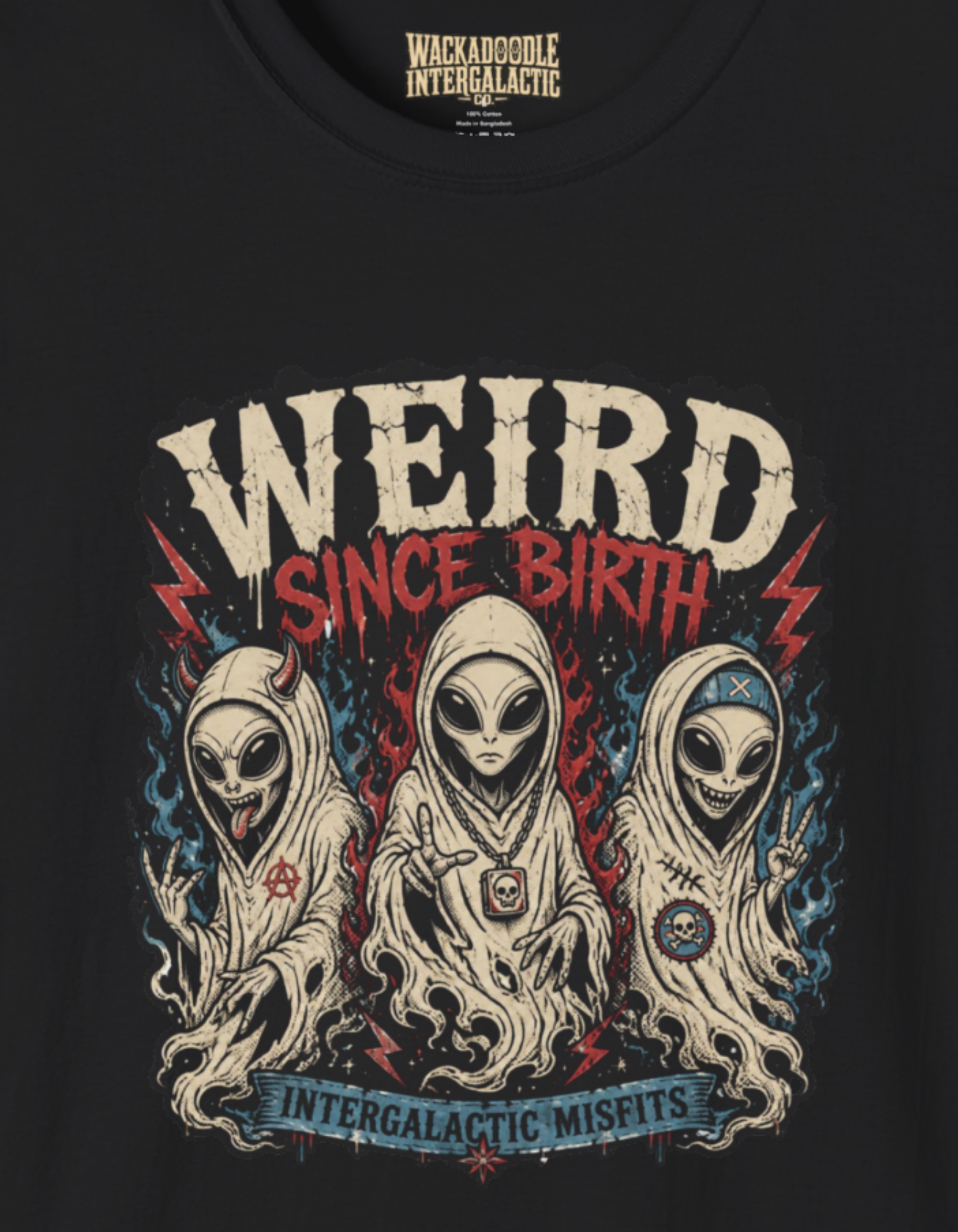 Weird Since Birth Alien T-Shirt