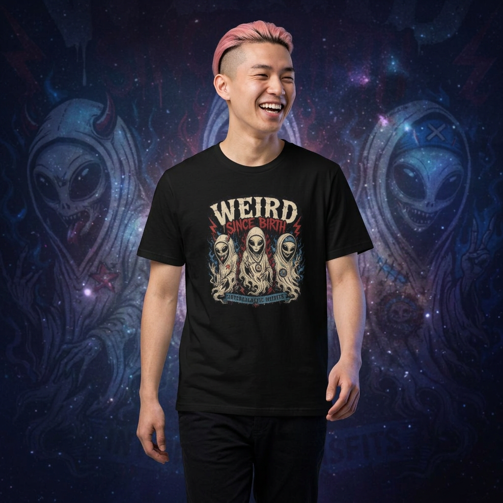 Weird Since Birth Alien T-Shirt