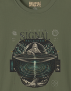 Alien Signal T‑Shirt — Vintage UFO Graphic Tee