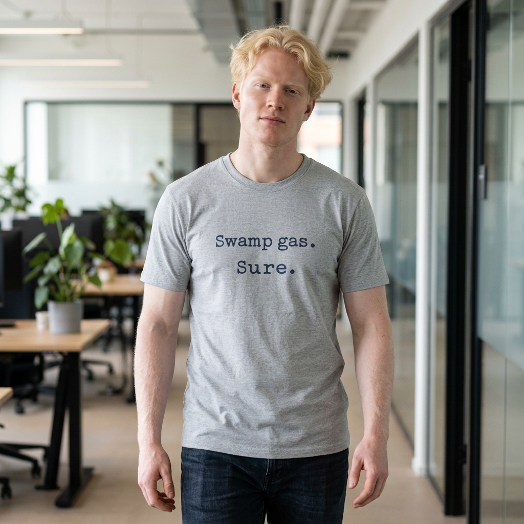 Swamp Gas Tee — Funny Sarcastic Slogan T-Shirt