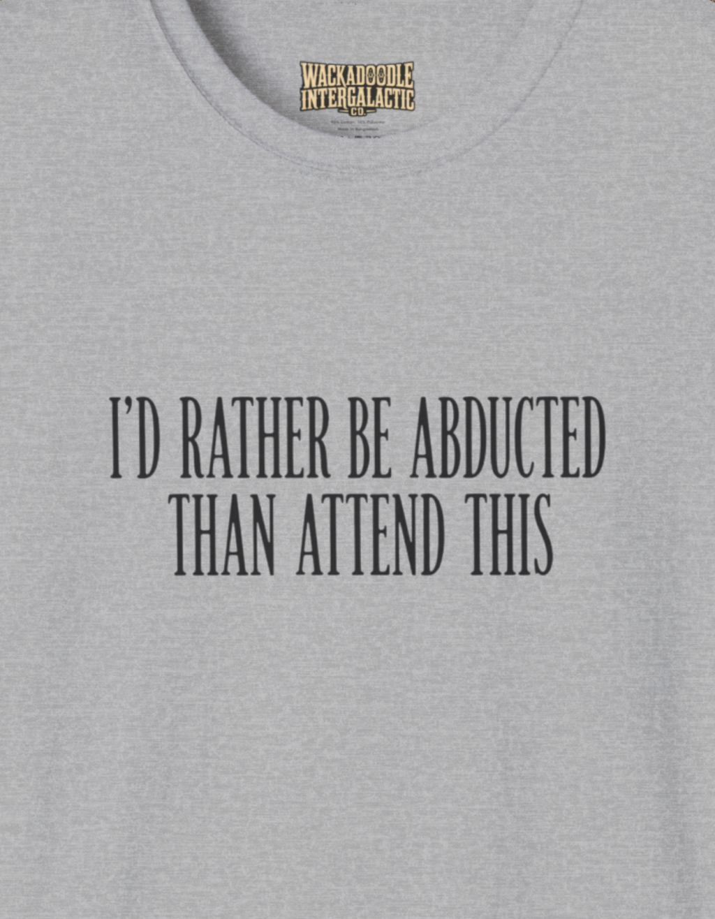 T-Shirt — Yes I Saw It. No I Won't Elaborate. (Funny Minimalist Graphic Tee)