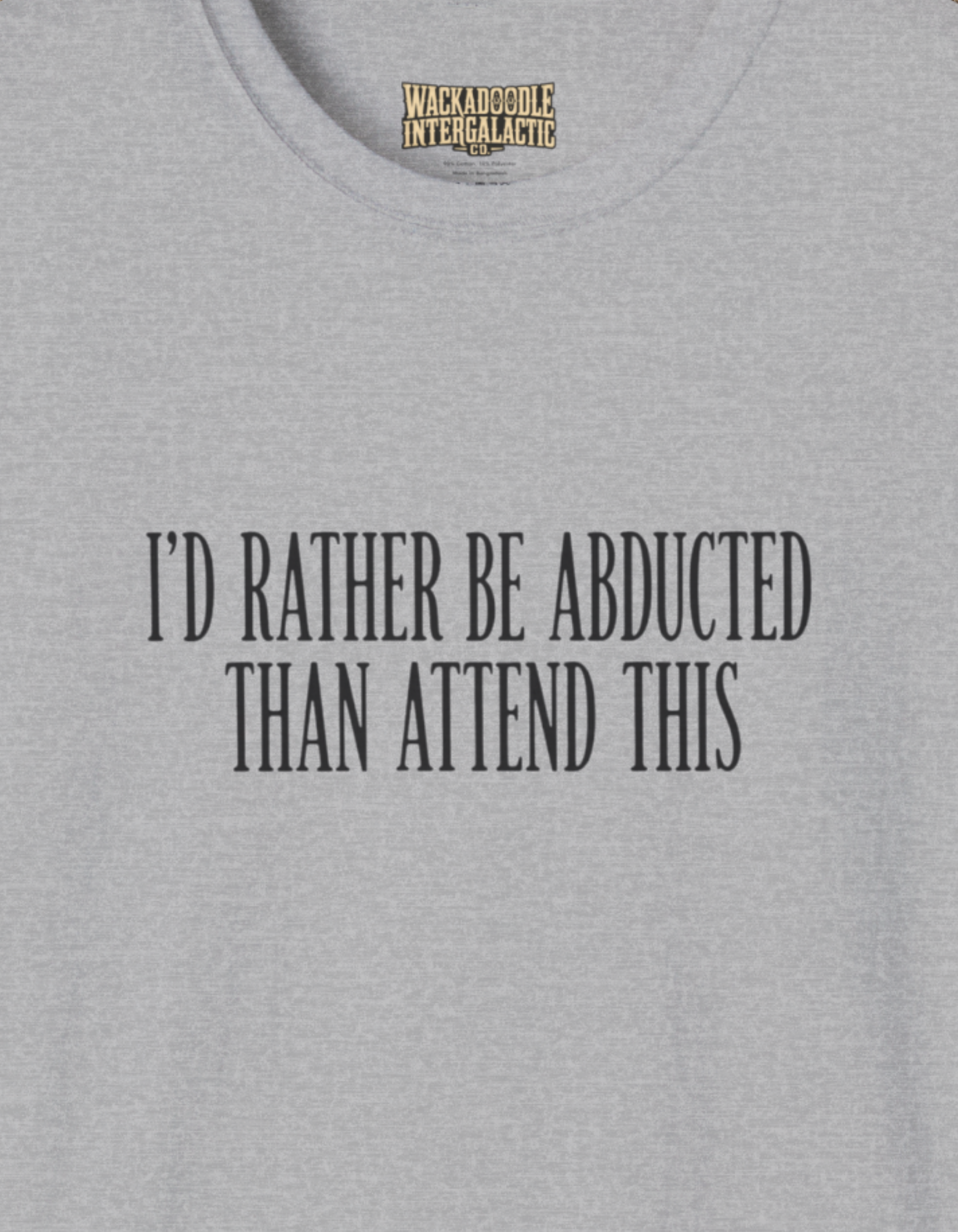 T-Shirt — Yes I Saw It. No I Won't Elaborate. (Funny Minimalist Graphic Tee)
