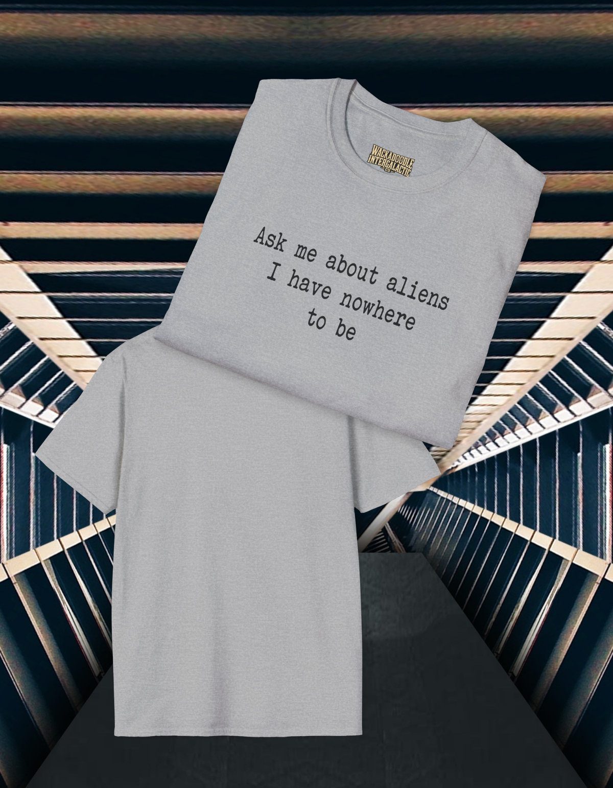 Ask Me About Aliens I Have Nowhere To Be T-Shirt