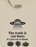 Alien UFO T‑Shirt — “The truth is out there” Funny Holiday Fall Sci‑Fi Tee