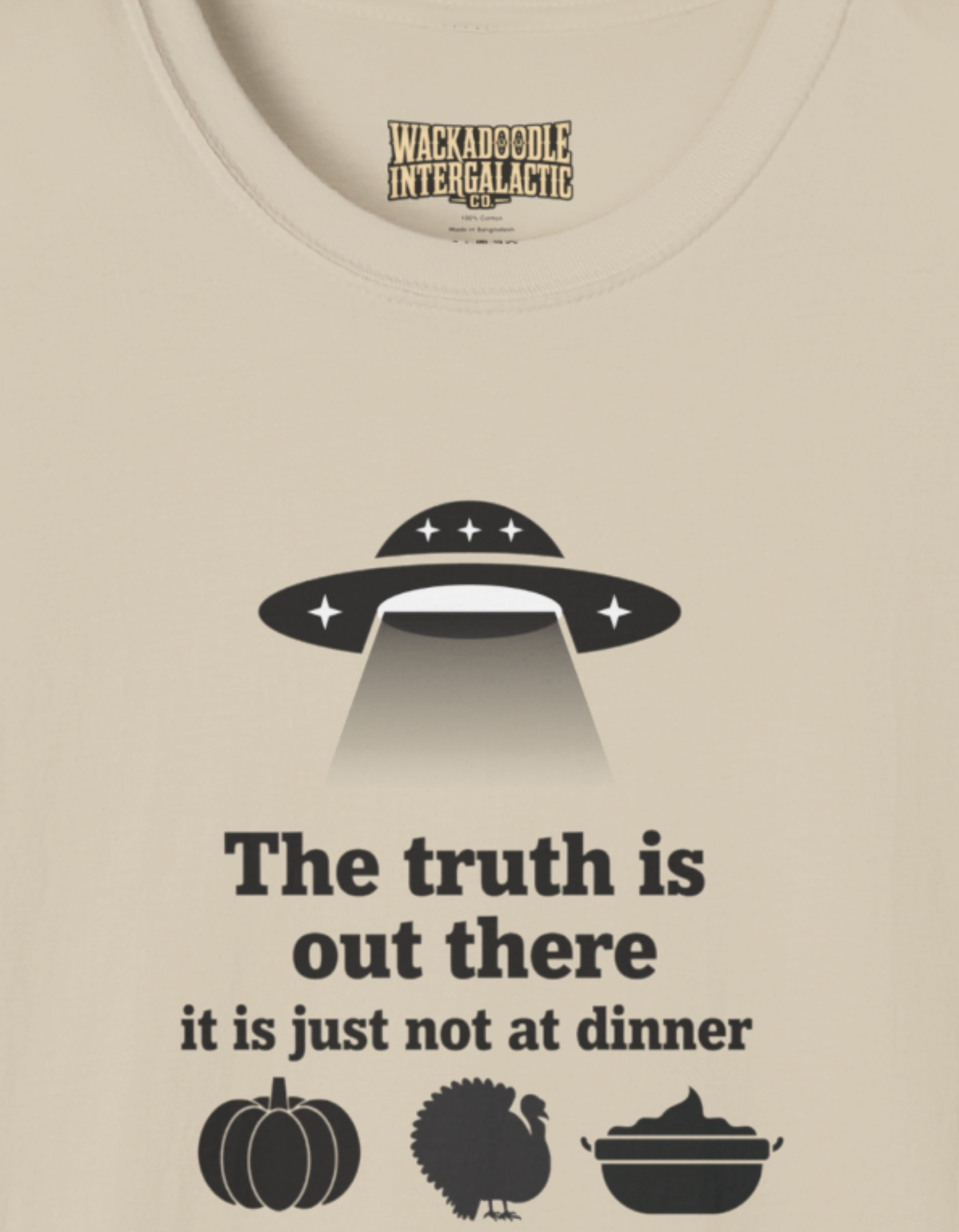 Alien UFO T‑Shirt — “The truth is out there” Funny Holiday Fall Sci‑Fi Tee
