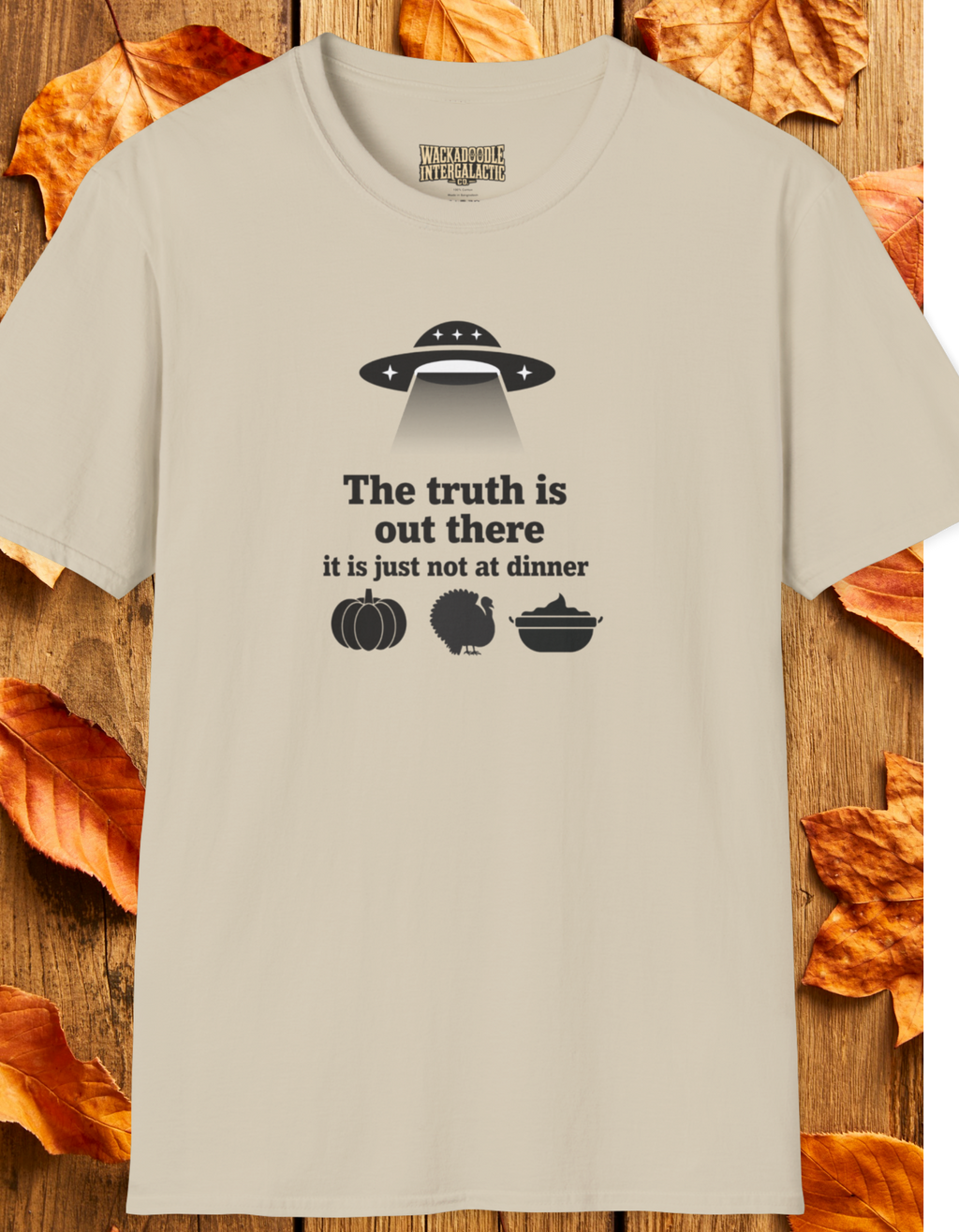 Alien UFO T‑Shirt — “The truth is out there” Funny Holiday Fall Sci‑Fi Tee