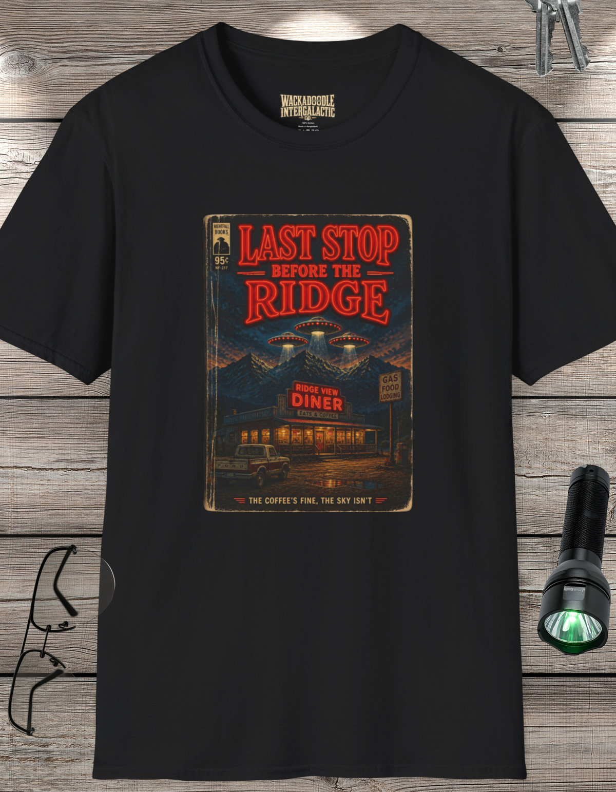 Last Stop Before the Ridge T-Shirt