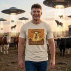 Cattle Call T-Shirt — Vintage Rodeo Cowboy Graphic Tee
