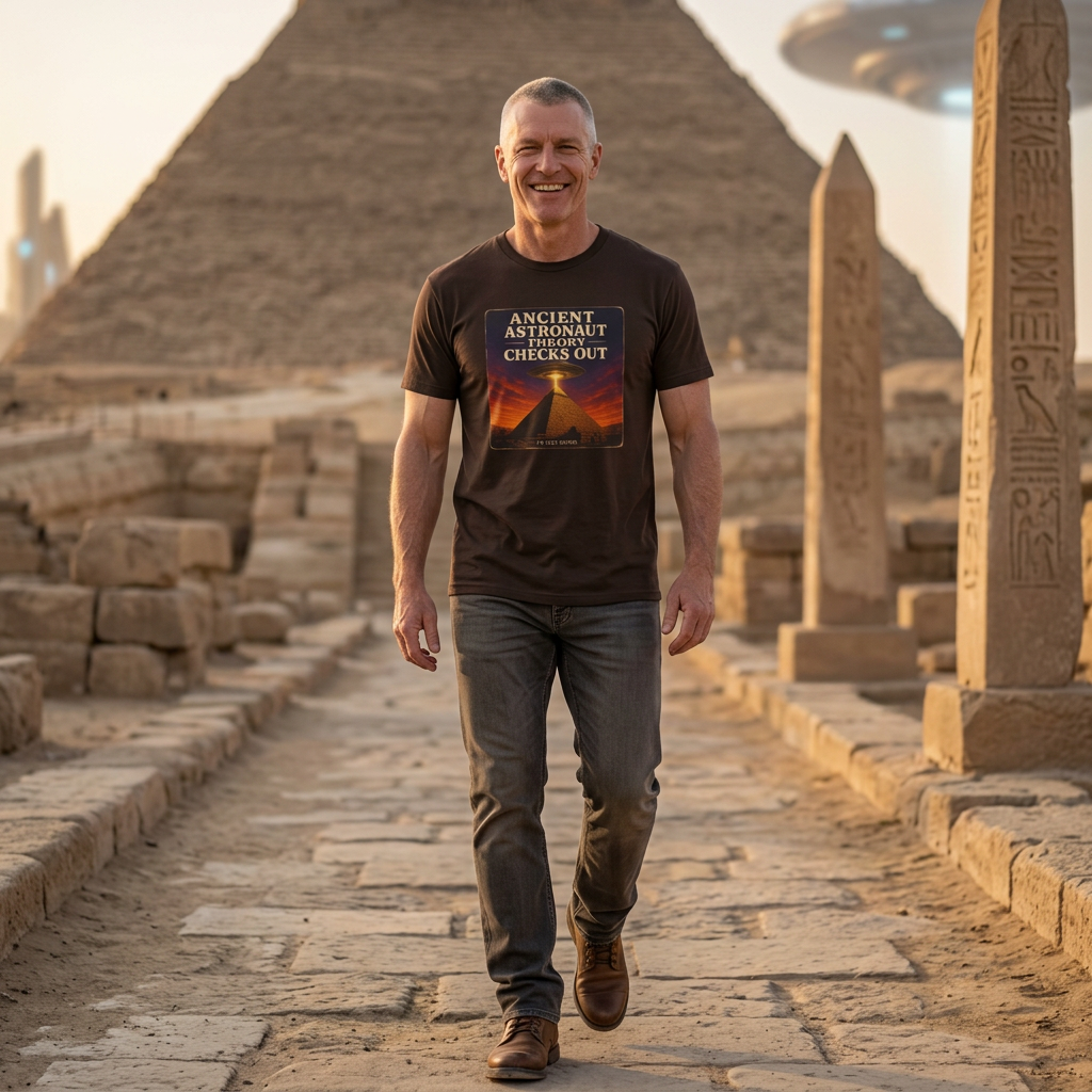 Ancient Astronaut Theory Checks Out T-Shirt