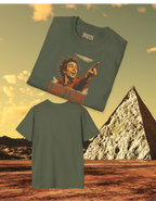 T-Shirt — 'I Don't Have All The Answers' Retro Pointing Portrait Graphic Tee