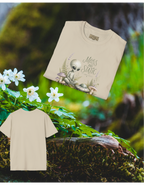 Alien Garden T-Shirt — "Moss and Static" Cute Alien Mushroom Tee