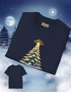 Alien Christmas Tree T-Shirt — “O Come, All Ye Aliens” Holiday Tee