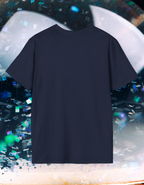 Snow Globe Visitor T-Shirt — Retro UFO Winter Scene Tee