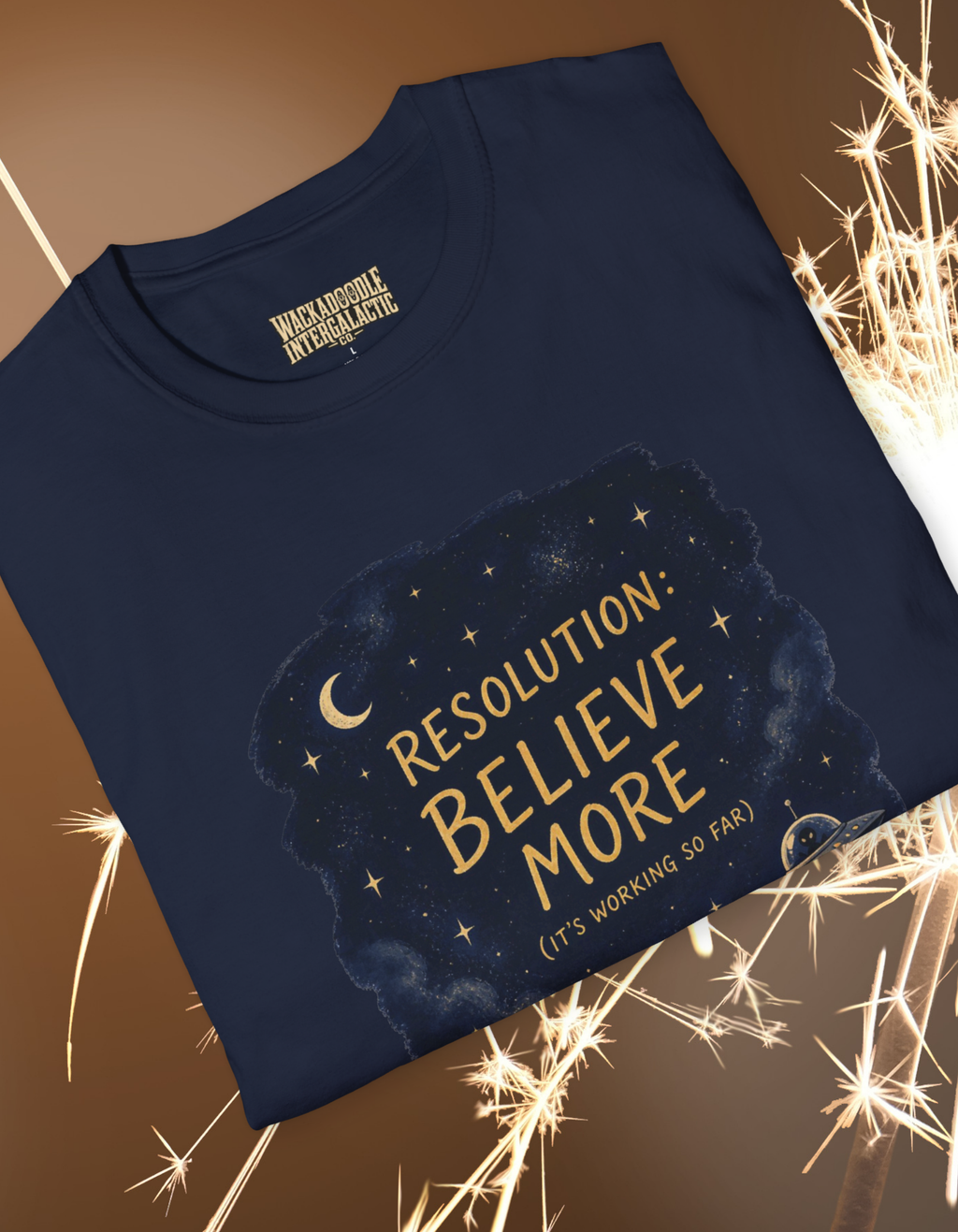 Believe More T‑Shirt — "Resolution: Believe More" Inspirational Graphic Tee