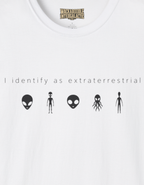 Alien Icons T‑Shirt — "I Identify as Extraterrestrial" Graphic Tee