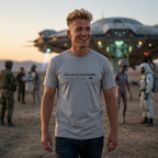 Take Me to Your Leader T-Shirt — Funny Alien UFO Graphic Tee