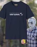 Graphic T-Shirt — "My Red Flags Have Their Own Solar System" Funny Astrology Tee