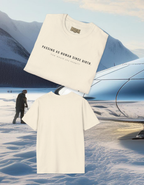 Passing As Human T-Shirt — Minimalist 'Passing As Human Since Birth' Graphic Tee