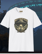 Not From Here Alien T-Shirt — Vintage UFO Graphic Tee