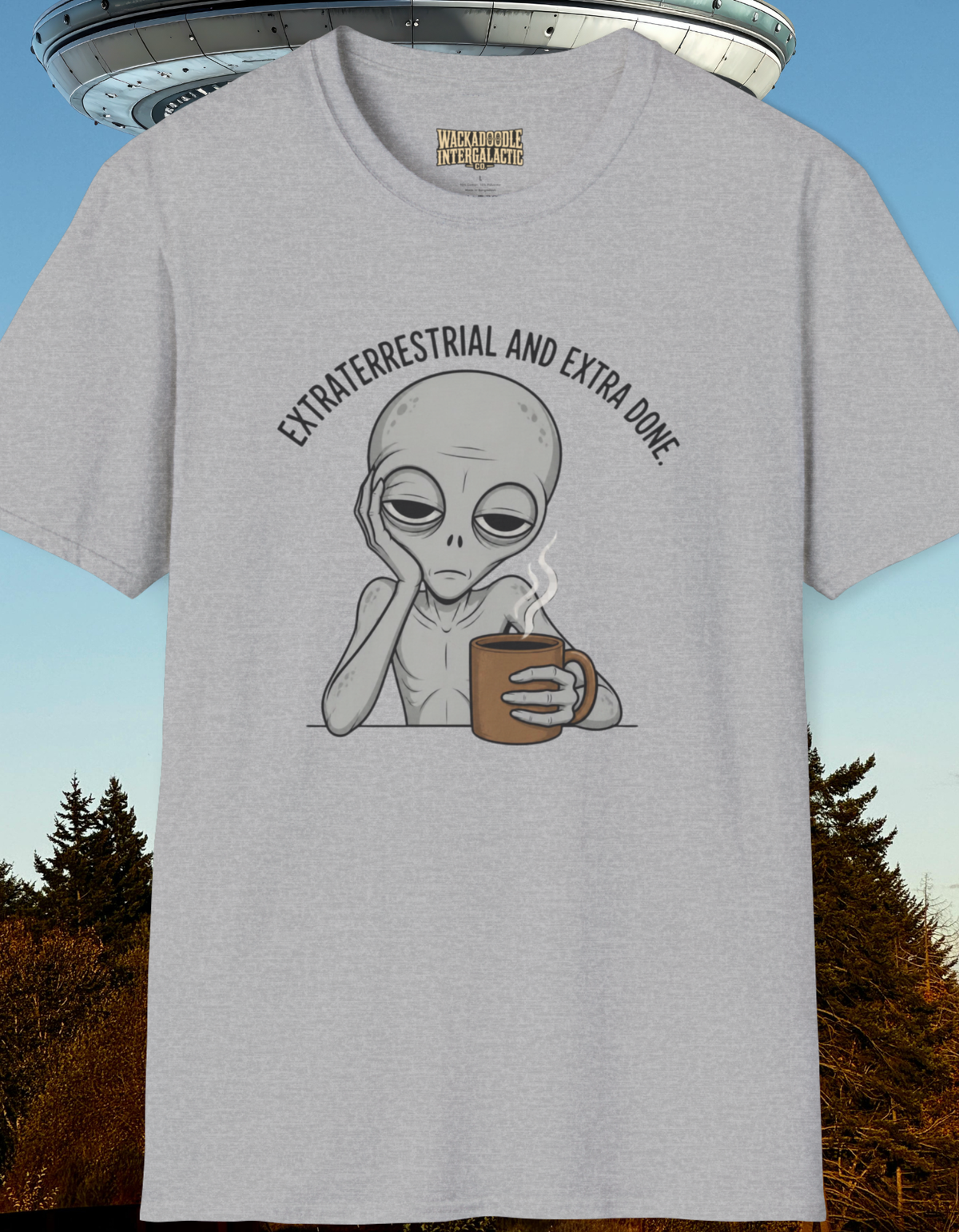 Alien Coffee Break T-Shirt