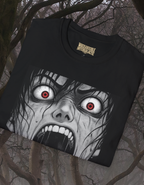 Horror Graphic T-Shirt — 'The Stars Are Not Silent' Screaming Face Tee