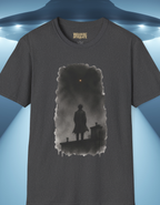 Mystery Silhouette T‑Shirt — Lone Figure at Dusk Graphic Tee