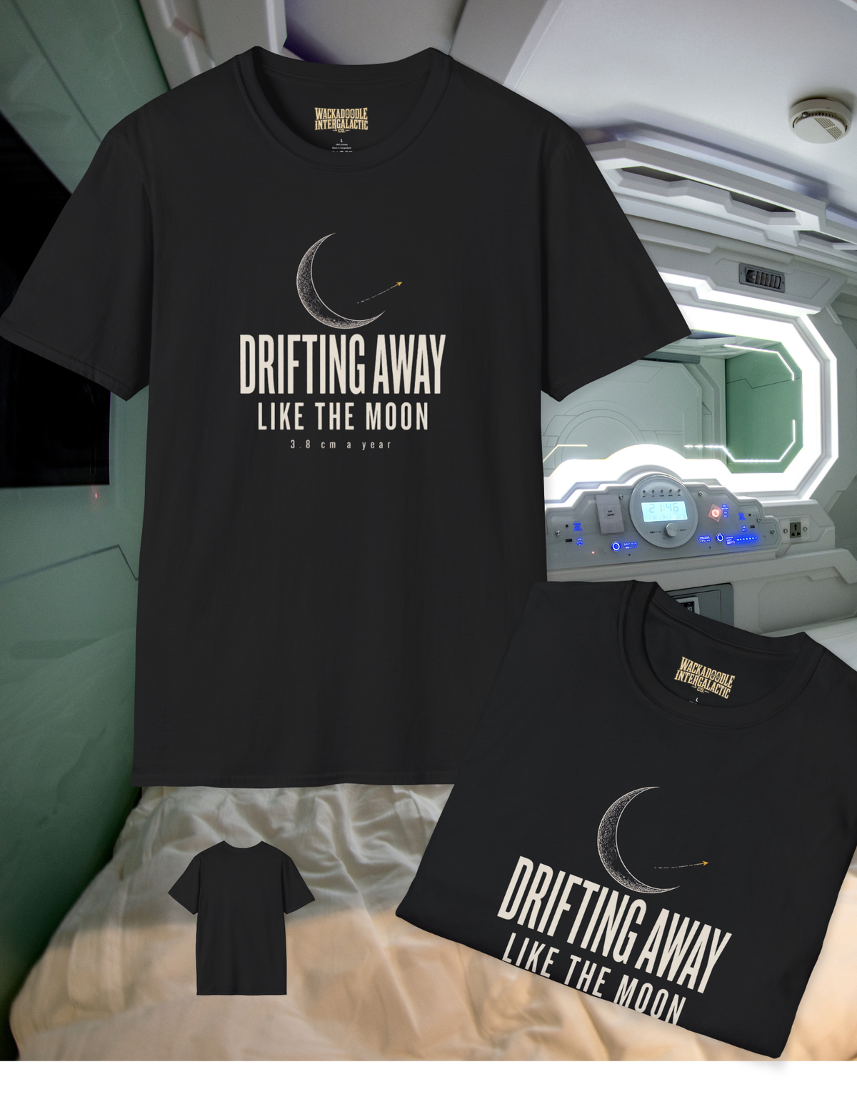 Drifting Away Like the Moon T-Shirt