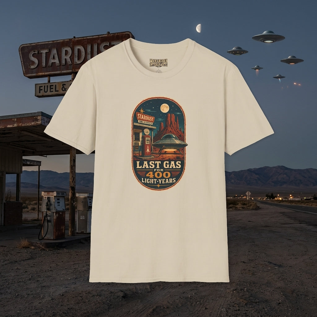 Last Gas for 400 Light-Years T-Shirt