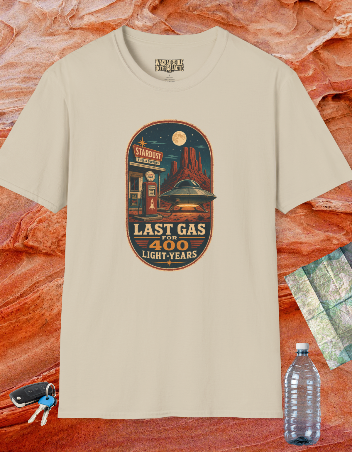 Last Gas for 400 Light-Years T-Shirt