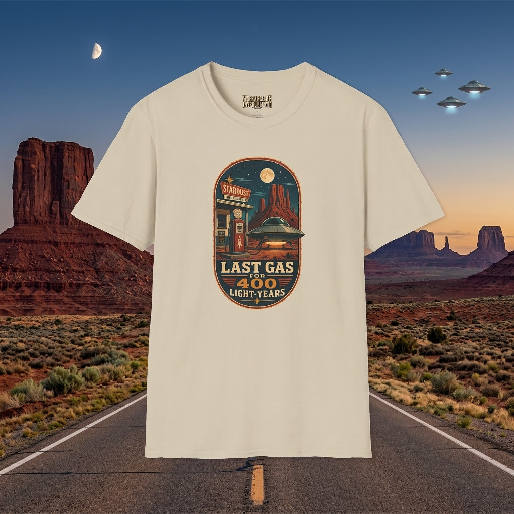 Last Gas for 400 Light-Years T-Shirt