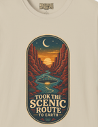 Took the Scenic Route to Earth T-Shirt