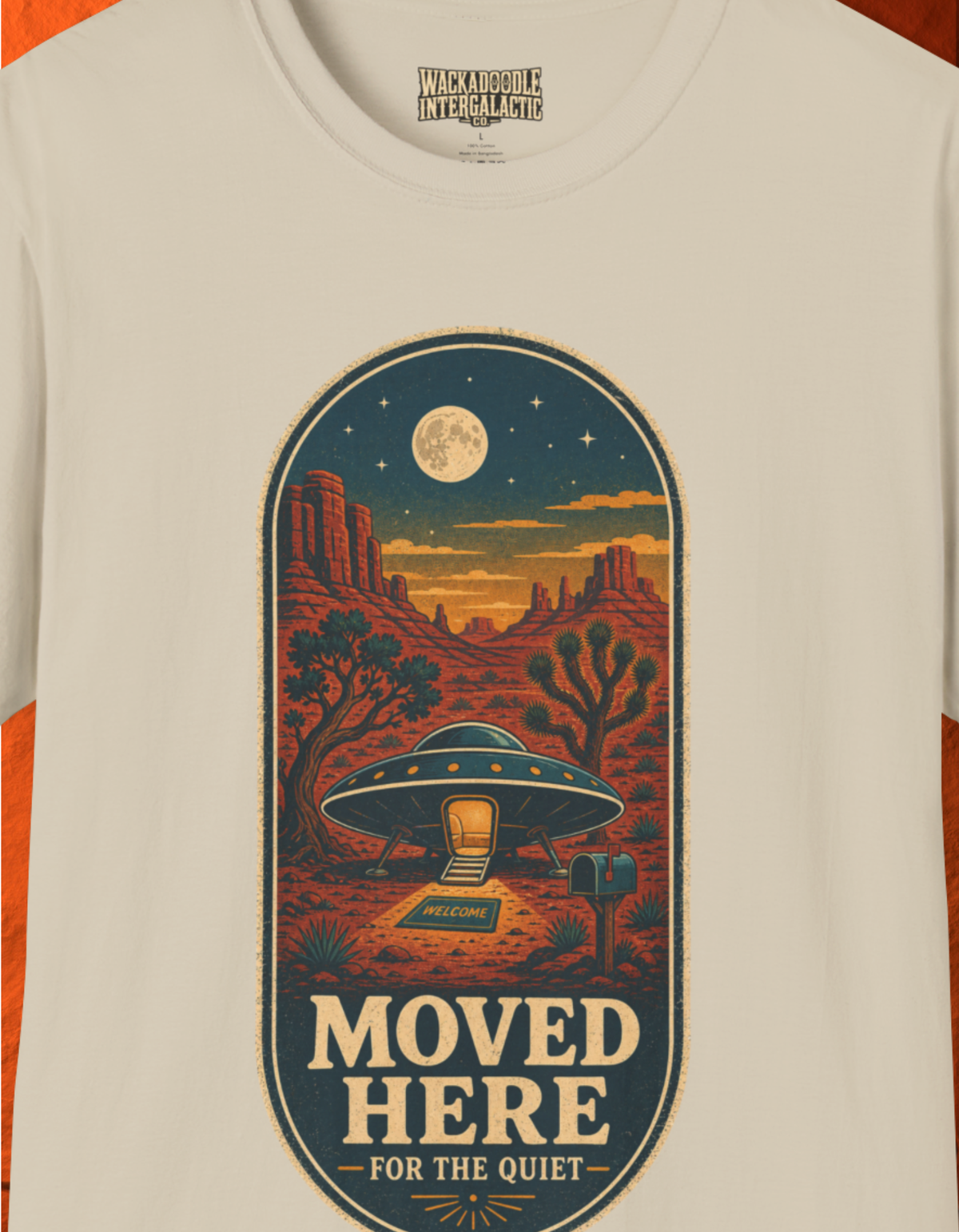 Moved Here for the Quiet T-Shirt