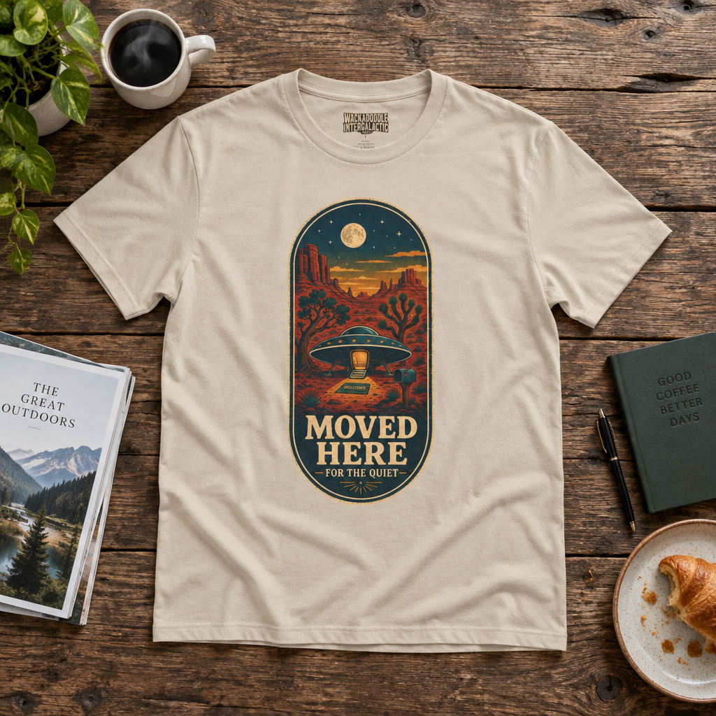 Moved Here for the Quiet T-Shirt