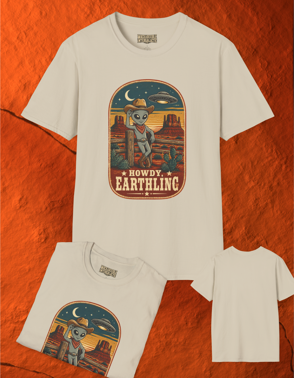 Howdy Earthling T-Shirt