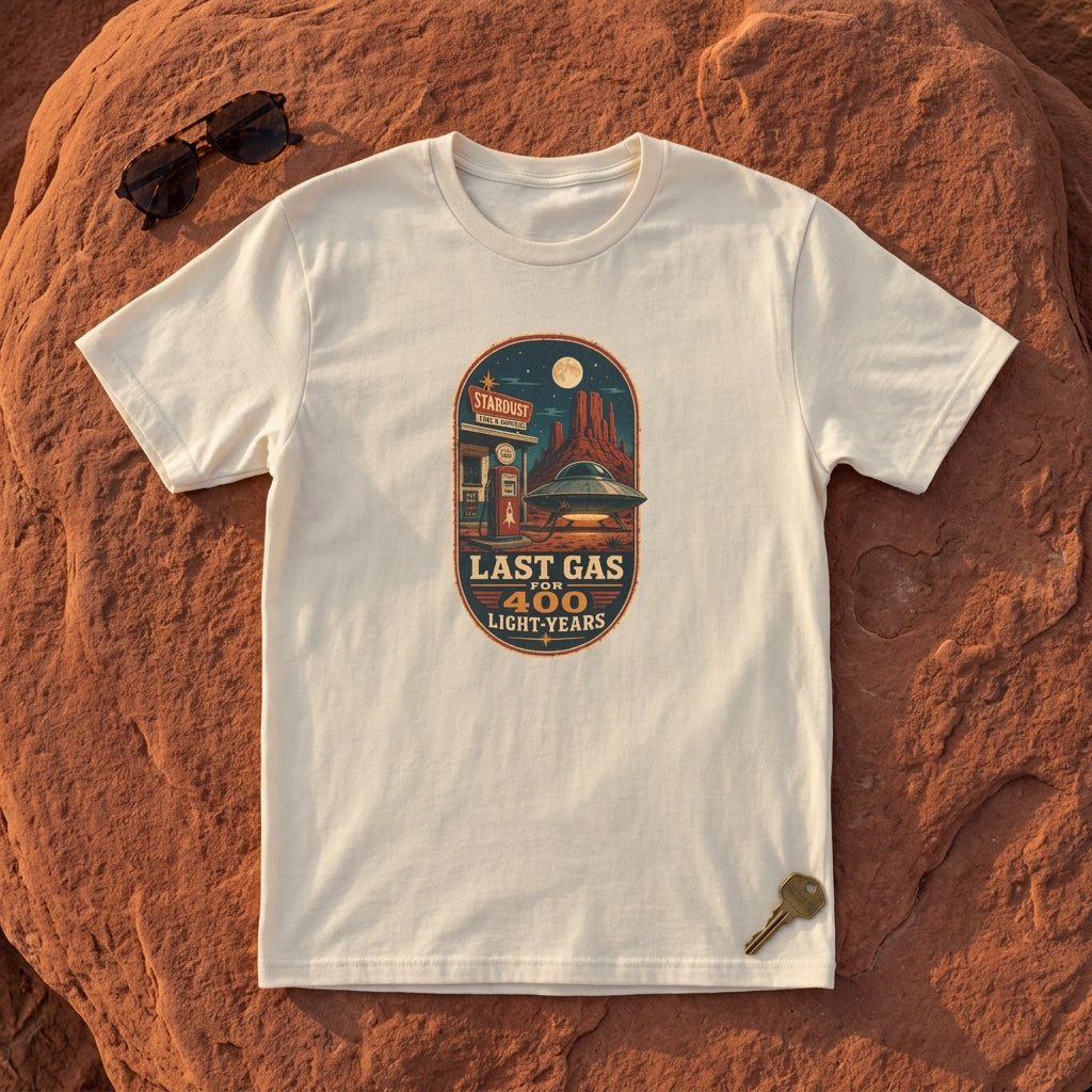 Last Gas for 400 Light-Years T-Shirt