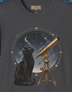 Black Cat Stargazer T-Shirt