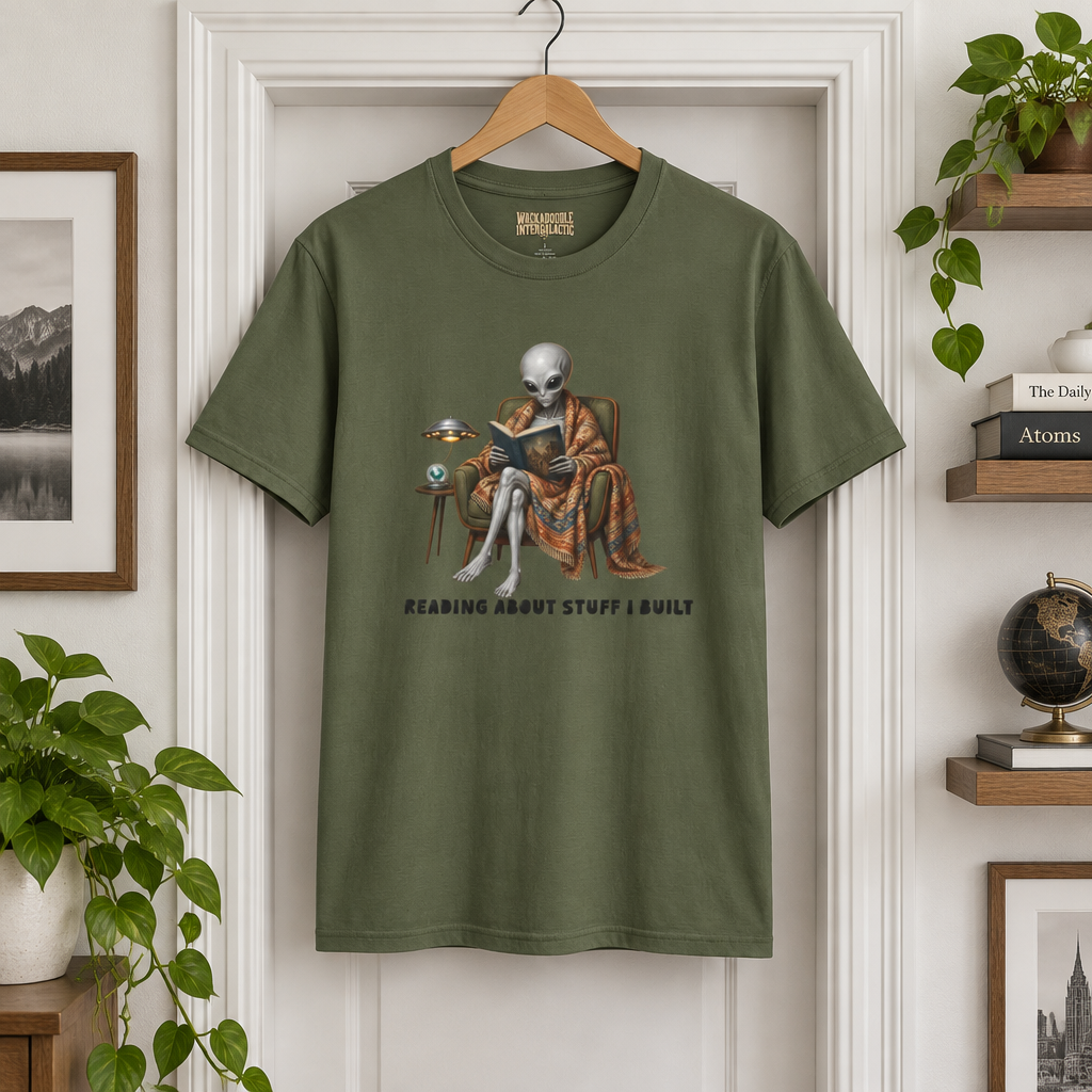 Reading About Stuff I Built T-Shirt