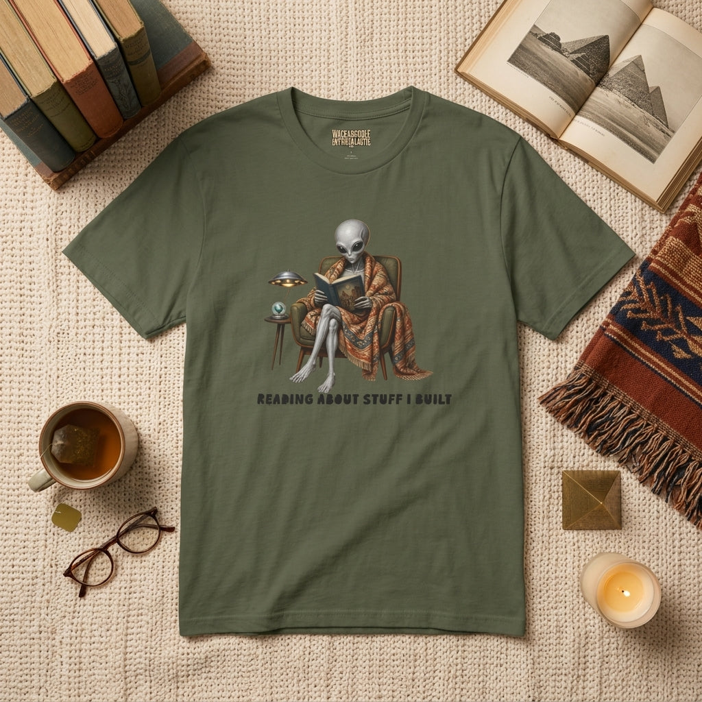 Reading About Stuff I Built T-Shirt